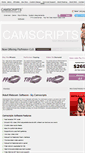 Mobile Screenshot of camscripts.com